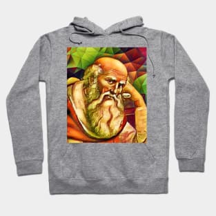 St. Jerome Snow Portrait | St. Jerome Artwork 15 Hoodie